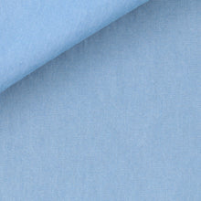 Camicia Tailor Made in Denim Azzurro 100% Cotone 120/2 Thomas Mason Prodotta a mano dalle nostre sarte 100% Made in Italy